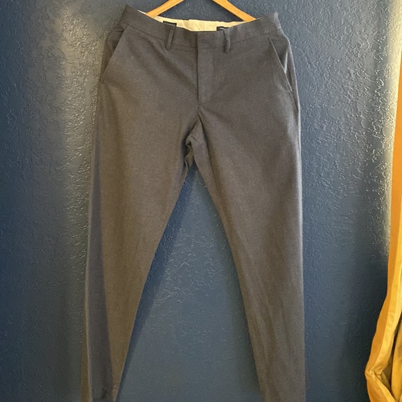 Men’s JCrew Thompson Blue Heather Pants - Picture 3 of 7